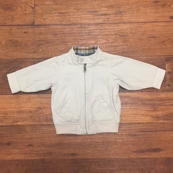 GAP Jackets & Coats Gap Baby Boy Doble Sided Bomber Jacket Size 3m
